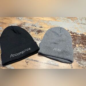 NWOT- Bestie beanies! Notch custom embroidered cuffed beanie! Super cute!!